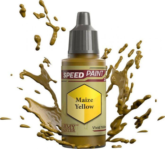 Peinture - Army Painter - FARBKA SPEEDPAINT 2.0 - Jaune Maïs - Application Facile