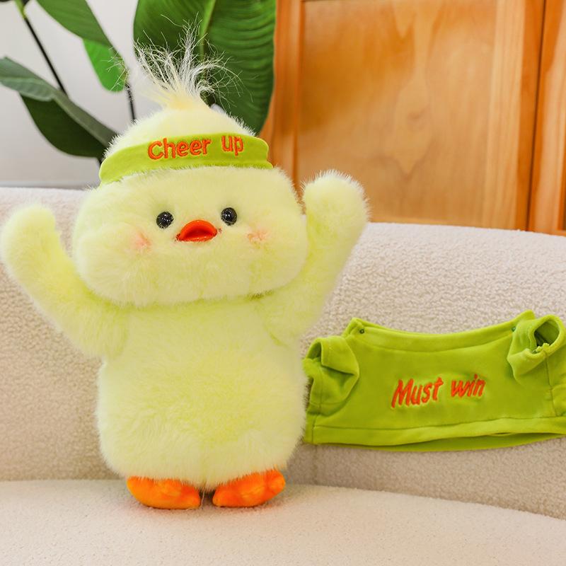 

New Style Can Be Worn and Taken Off and Put on The Oil Bear Plush Toy Oil Duck Doll Oil Rabbit Doll Pillow Gift 25cm