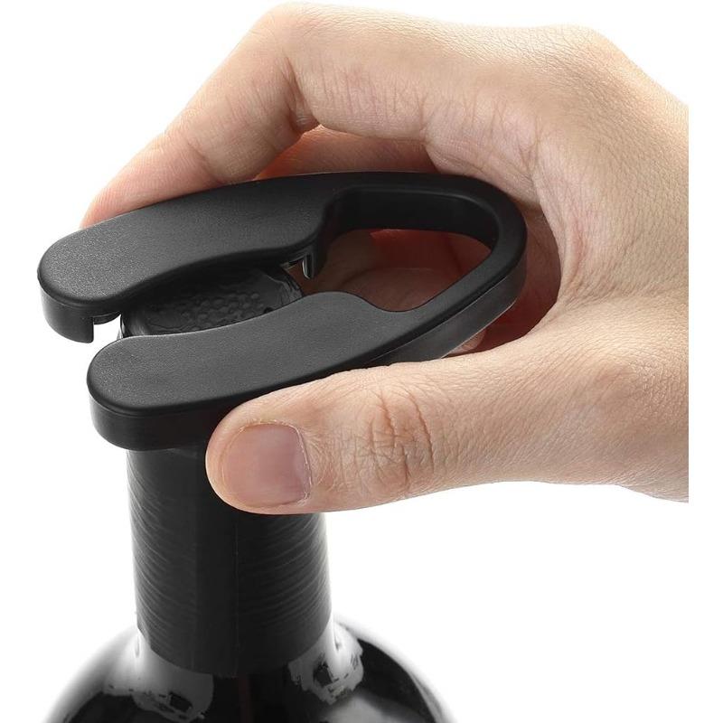 2 Pack Design Wine Foil Cutter, Wine Bottle Opener Accessory, Gift for Wine Lovers, Black