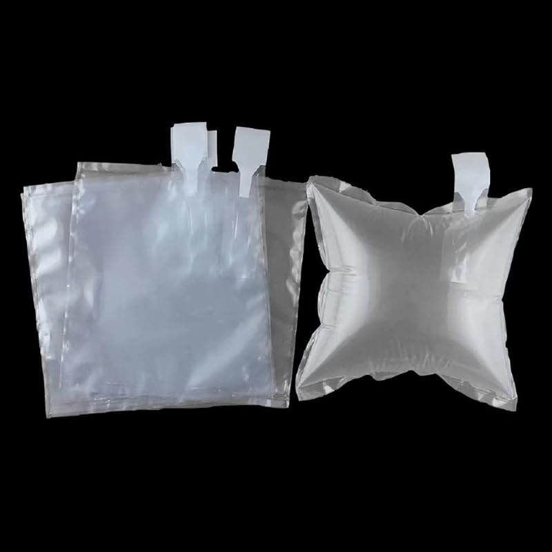 100 Pack,Free Hand Pump AIR PAKPRO 3.9x5.9inch Clear Plastic Inflatable Air Packaging Bags Air Pillows Air Cushions Buffer Bags Void Fill Cushioning