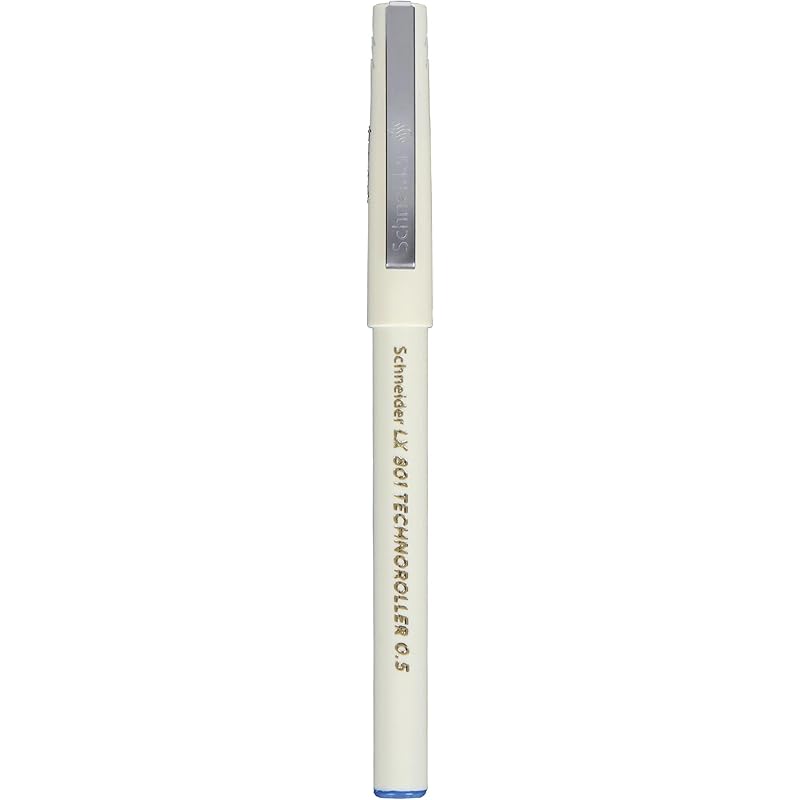 

Luxor Schneider Lx 801 Technoroller|Roller Ball Pen|Pack Of 4 -Assorted Color|Needle Tip| 0.5Mm|100% German Technology|C 14 белый