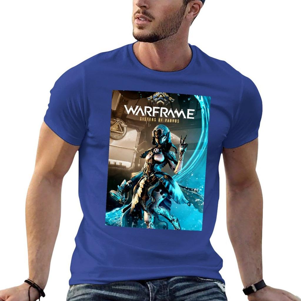 Warframe Game Logo Tshirt Heavyweights Cheap Stuff Anime Figures Plus Size Tops Unisex Graphic T Shirts