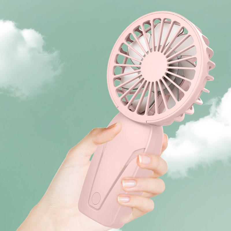 1 buc Mini Ventilator Portabil Ventilator Electric de Mână Pentru Casă Exterior Călătorie Camping Răcitor de Aer de Mână Ventilator Mic de Buzunar