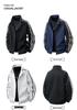 Men's Casual American Style Stand Collar Jacket - Versatile, Loose-Fit Outerwear