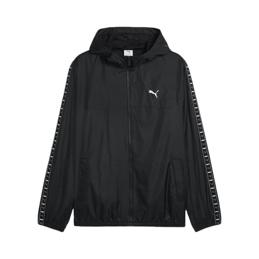 Puma Windbreaker Tape Ess Logo Sports Casual Waterproof Sun Protection Jacket Men Jacket Black 687545-01