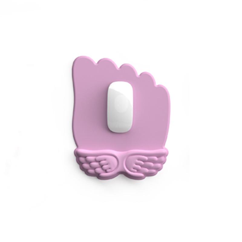 Silikon-Memory-Schaum-Handgelenkauflage für Maus und Tastatur mit Handyhalter