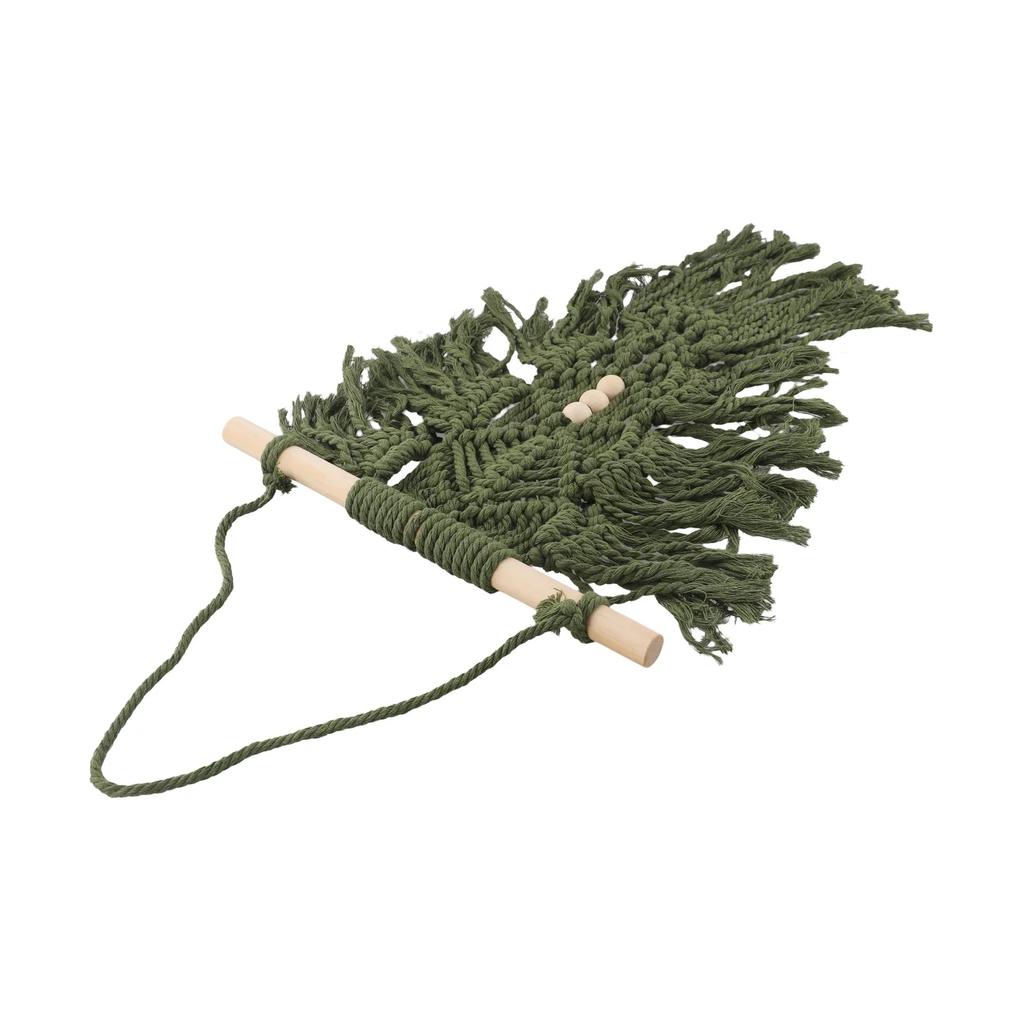 Handmade Tassel Leaf Tapestry Macrame Leaf Hanging Tapestry Leaf Tapestry Macrame Leaf Tapestry Room Decoration Handmade Tassel