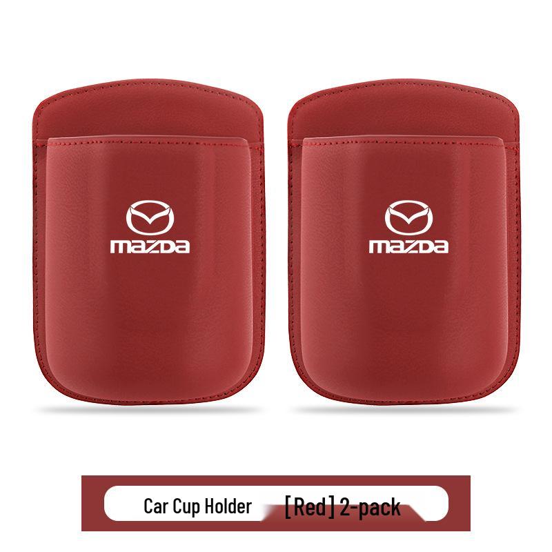 Car Storage Bags for Water Bottles, Beverages, and Phones: Compatible with Mazda 3, Axela, CX-5, CX-4, and Mazda 6.