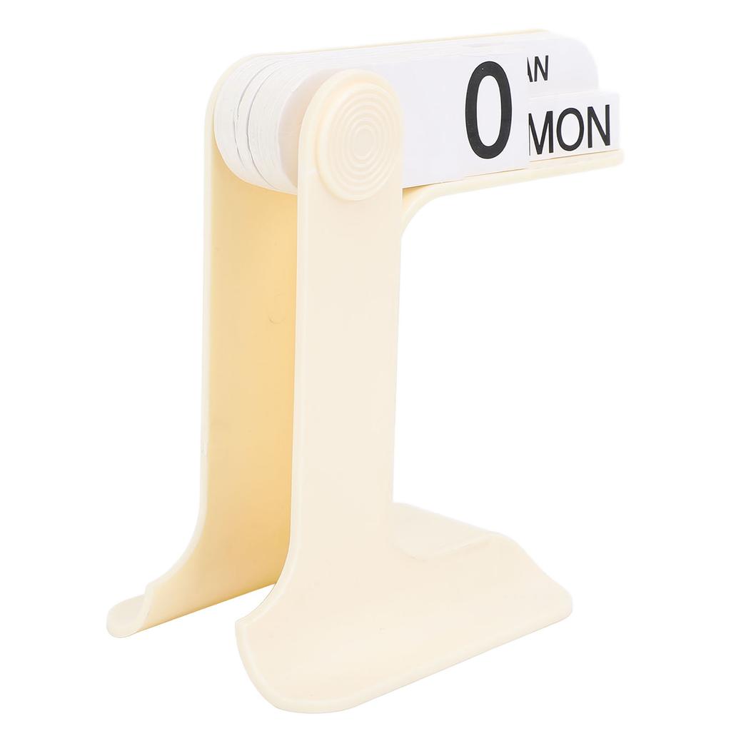 Flipping Simple Calendar Desktop Decoration Stress Relief Ornament Month Date and Day Boards Flip