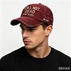 Vintage gewaschene Baseballkappe „Still Not Dead“ Stickerei mit Buchstaben Used Look Dad Hat für Herren
