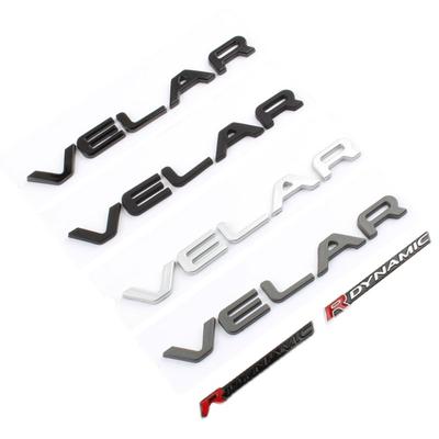 RDYNAMIC VELAR raidžių emblemos automobilio lipdukai Galima įsigyti modifikavimo priedai bagažinės logotipas babel