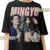MINGYU SEVENTEEN K-POP Bootleg Shirt / Kim Min-gyu Concert Band Tee / 17 Kpop Boyband Vintage T-Shirt / Carat K-Pop FanbaseTourMerch