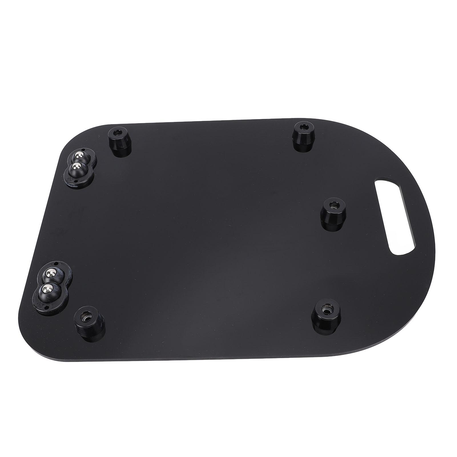 

Handy Sliding Tray Elegant Kitchen Countertop Appliance Slider Tray with Handle and Protective Pads чёрный