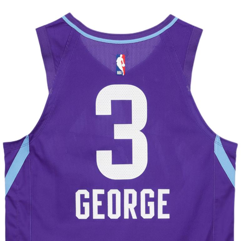 Nike Dri-Fit NBA 2024-25 Season Utah Jazz Keontae George #3 Swingman V-Neck Pullover Comfortable Basketball Jersey Men jersey FQ4363-507