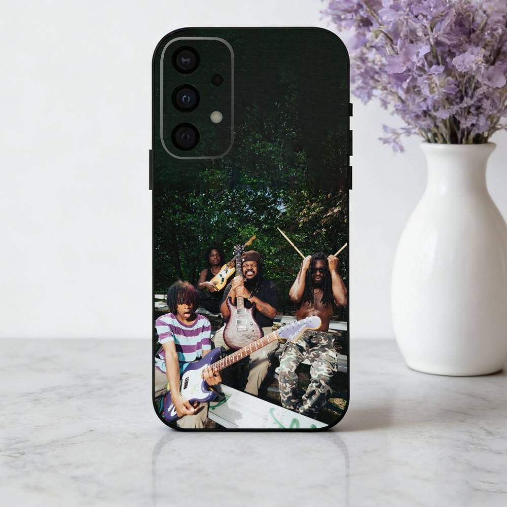 Punk T-The P-Paradox Band Phone Case For Samsung Galaxy A73,A72,A71,A70,A53,A52,A51,Soft Silicone Black Cover