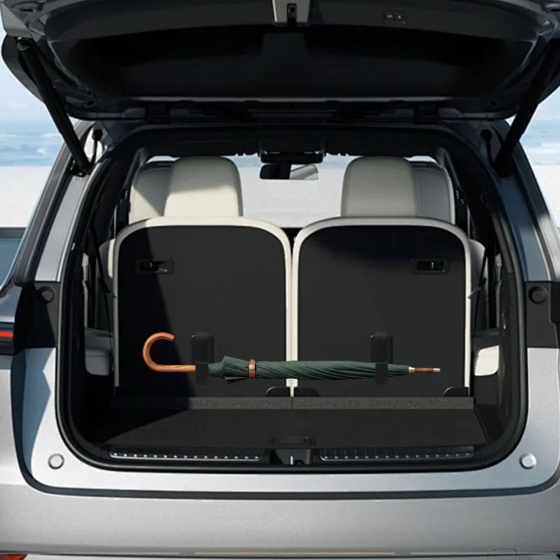 Car Trunk Umbrella Storage Hooks Universal Multifunctional Car Umbrella Mounting Bracket Auto Storage Organizing Tools 2PCS