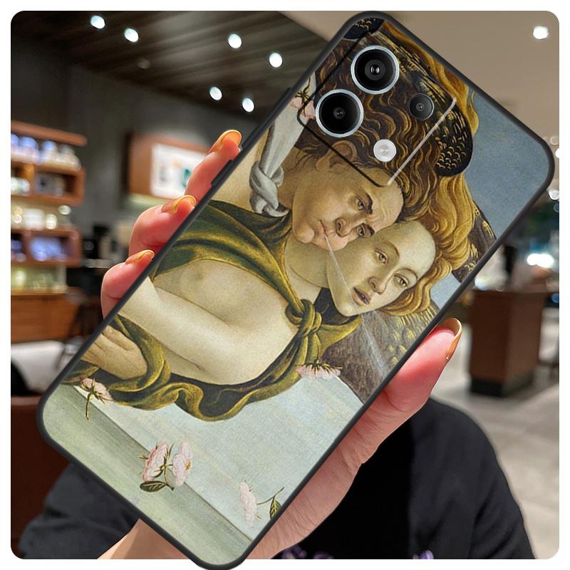 Art Paintings The Birth Of Venus Case For Xiaomi Redmi Note 11 10 12 13 14 15 Pro Plus Cover For Redmi 15 15C 10C 12C 13C 14C