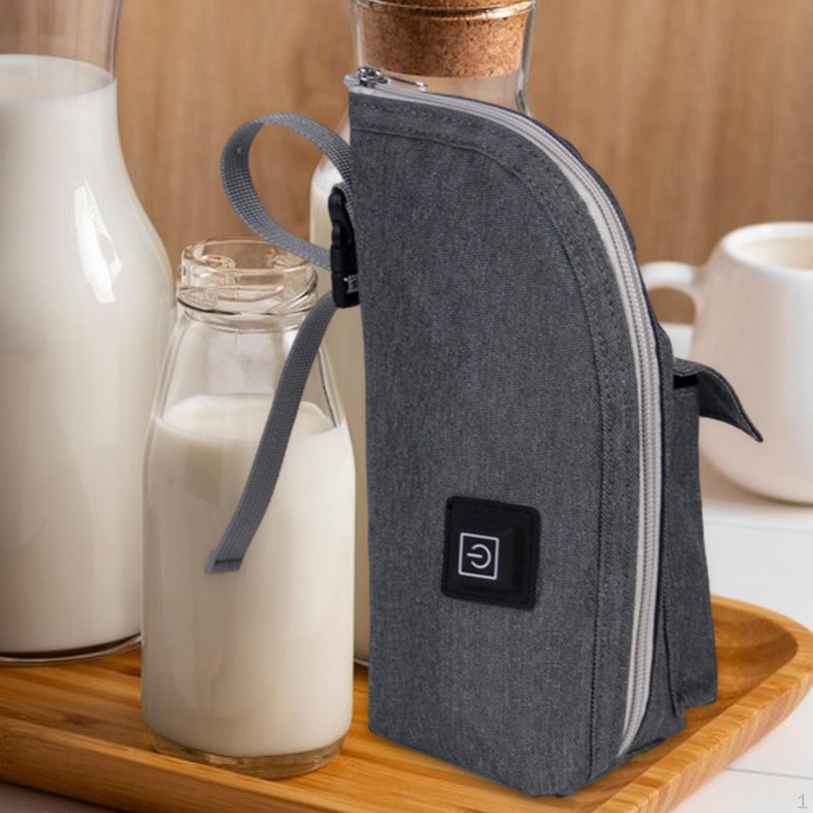 

Сумка для детской бутылочки, контейнер для молока, дорожный подогреватель для хранения gray