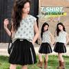Girls' Floral Cool-Touch Sleeveless Top & Bloom Shorts - New 2026 Korean Style Summer Set
