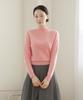 Keulleiseu Classic Mood 100% Wool Mock Neck Knit_Red