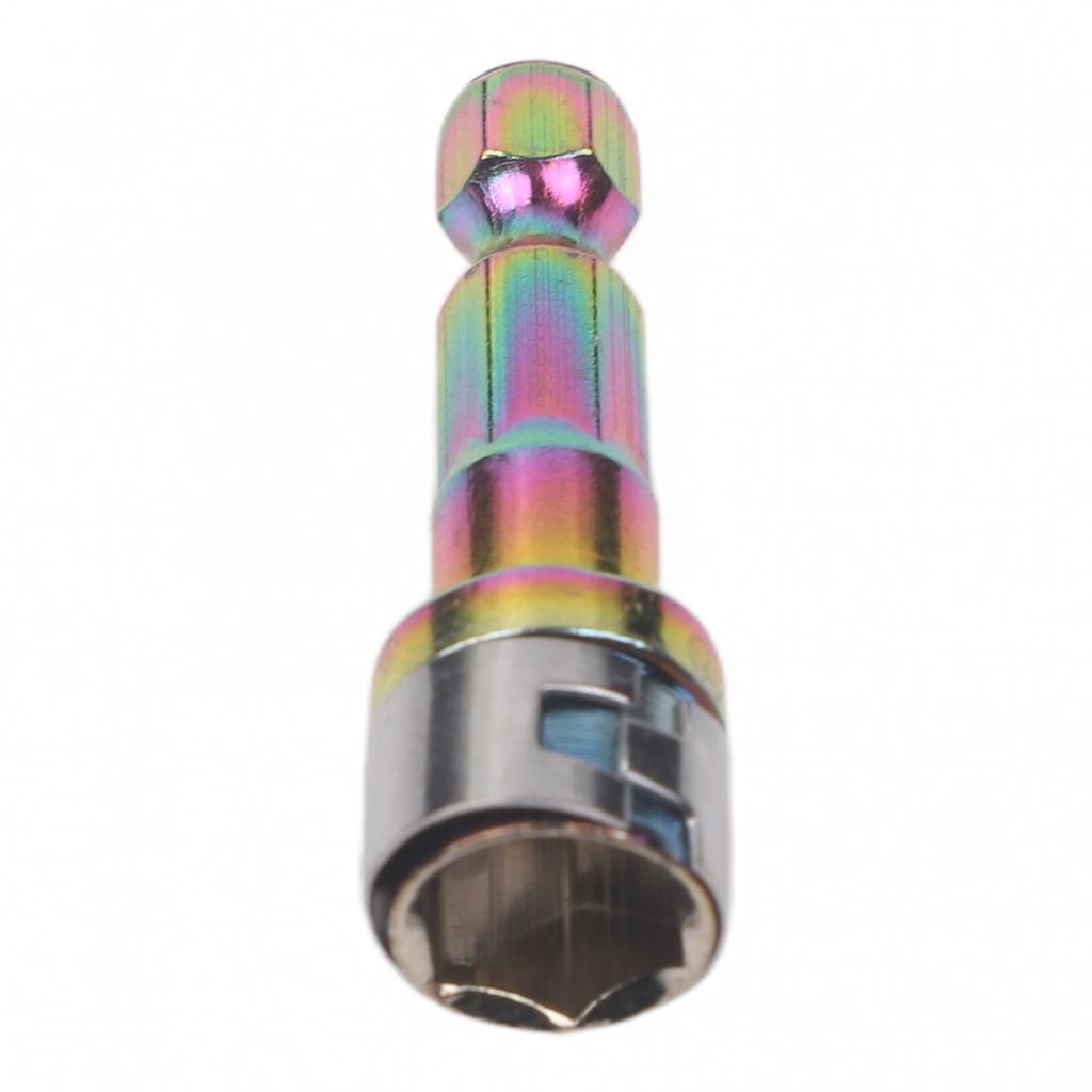 Wear Resistant Finish 8mm Hex Socket Nut Driver Hex Socket Adapter