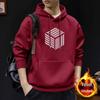 Men's American Heavyweight Stiff Hoodie - New Spring/Autumn Plus Velvet Hooded Jacket for Couples