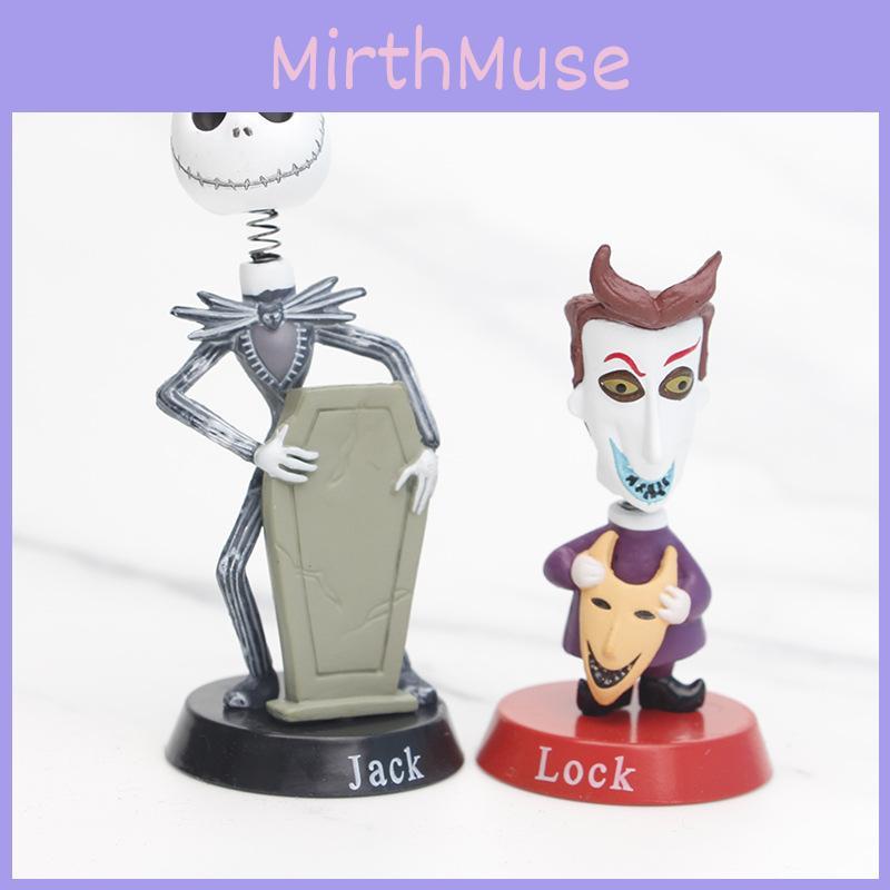 Nightmare Before Christmas Jack And Sally Pvc Figures Adorable Collectible Toys