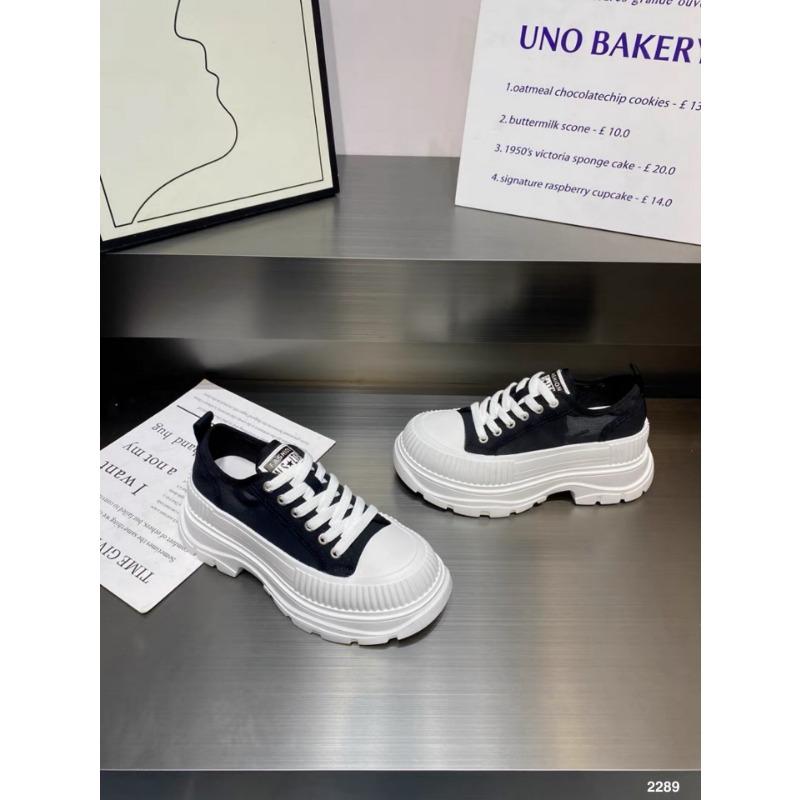 

Summer new thick-soled heightening mesh shoes women s small 6cm muffin bottom breathable and versatile low-top single shoes 34 чёрный