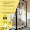 Spray Désodorisant WC Parfumé au Citron - Nettoie les Toilettes, Laisse un Parfum Frais, Élimine les Taches et Entretient la Salle de Bain.