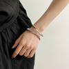 Europe American Style Metal Cuff Bangles Zinc Zinc Alloy Exaggerated Bracelet  Decoration