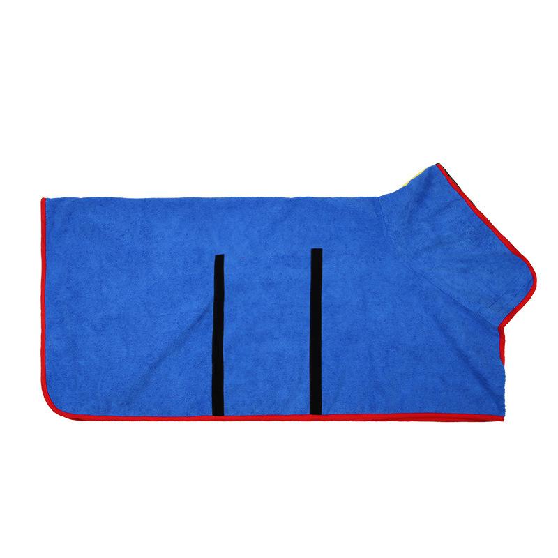 Dog Towel Microfiber  Dog Bathrobe Prevents Water Splashes Pet Towel Absorbent Cat Towel Pet Cleaning
