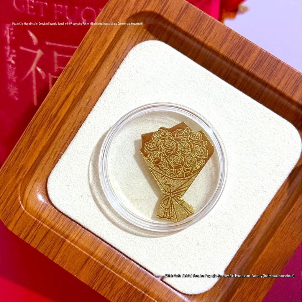 Pure Gold 999 Horse Year Phone Sticker for Wealth and Health - Popular Douyin Live Seller