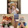 Zootopia Nick And Judy Cartoon Plush Hooded Neck Pillow With Pp Cotton For Kids