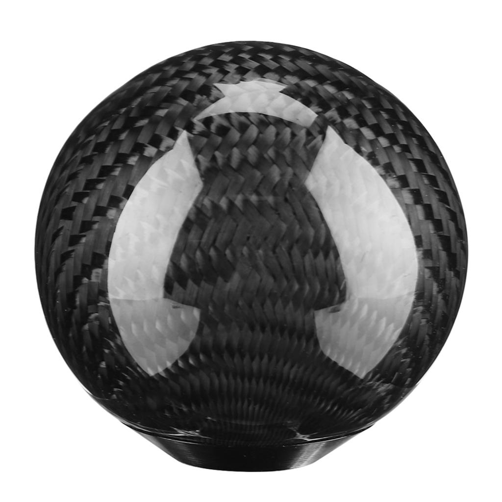 Car Universal Modification Carbon Fiber Manual Knob Gear Shift Head Shifter