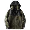 Men's Stitching Jacket Thick Fleece Jacket