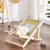 Scratcher Bed Multipurpose Casual Chair Anti Slip Legs Comfortable Adjustable Sturdy for Small Cats