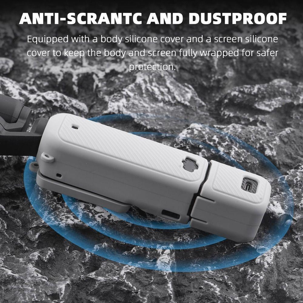 Shockproof Lens Cap All-Round Protection Screen Cover for DJI OSMO Pocket3 Outdoor Shooting