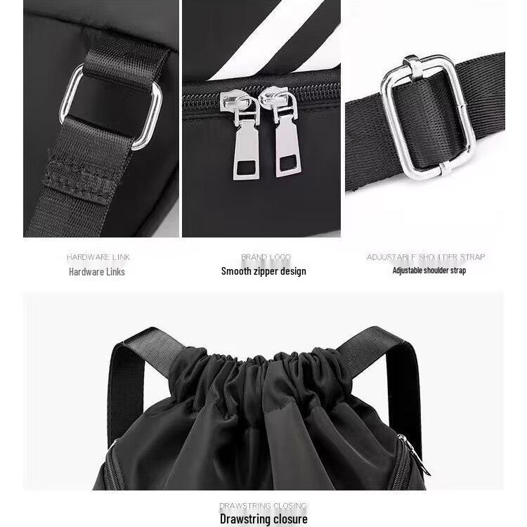 Large Capacity Outdoor Sports Backpack: Basketball, Fitness, and Mountaineering Drawstring Bag