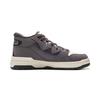 Li Ning Wave MID FLEECE Thermal Slip Resistant Mid top Skateboard Shoes Unisex Gray AGCV381-2