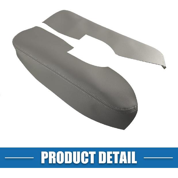 Auto Vordertürverkleidung Armlehnenabdeckung Innenraum Türverkleidungen für Acura TL 2009-2014 Grau 1 Paar