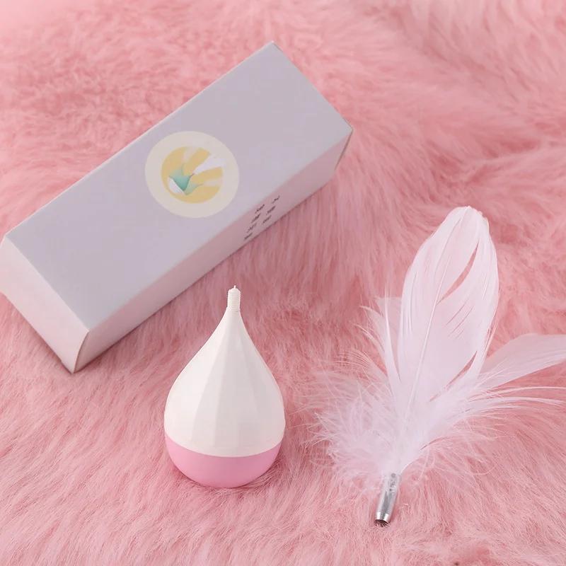 Feather Tumbler Interactive Cat Toy Pet Training Supplies Cat Dog Funny Cat Toys Pet Kitten Tumbler Fiddle with Toys
