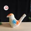 Ceramic Bird Water Whistle Hand Painted Colorful Animal Shape Water Bird Whistle Kids Musical Toy For Party Gift Souvenir