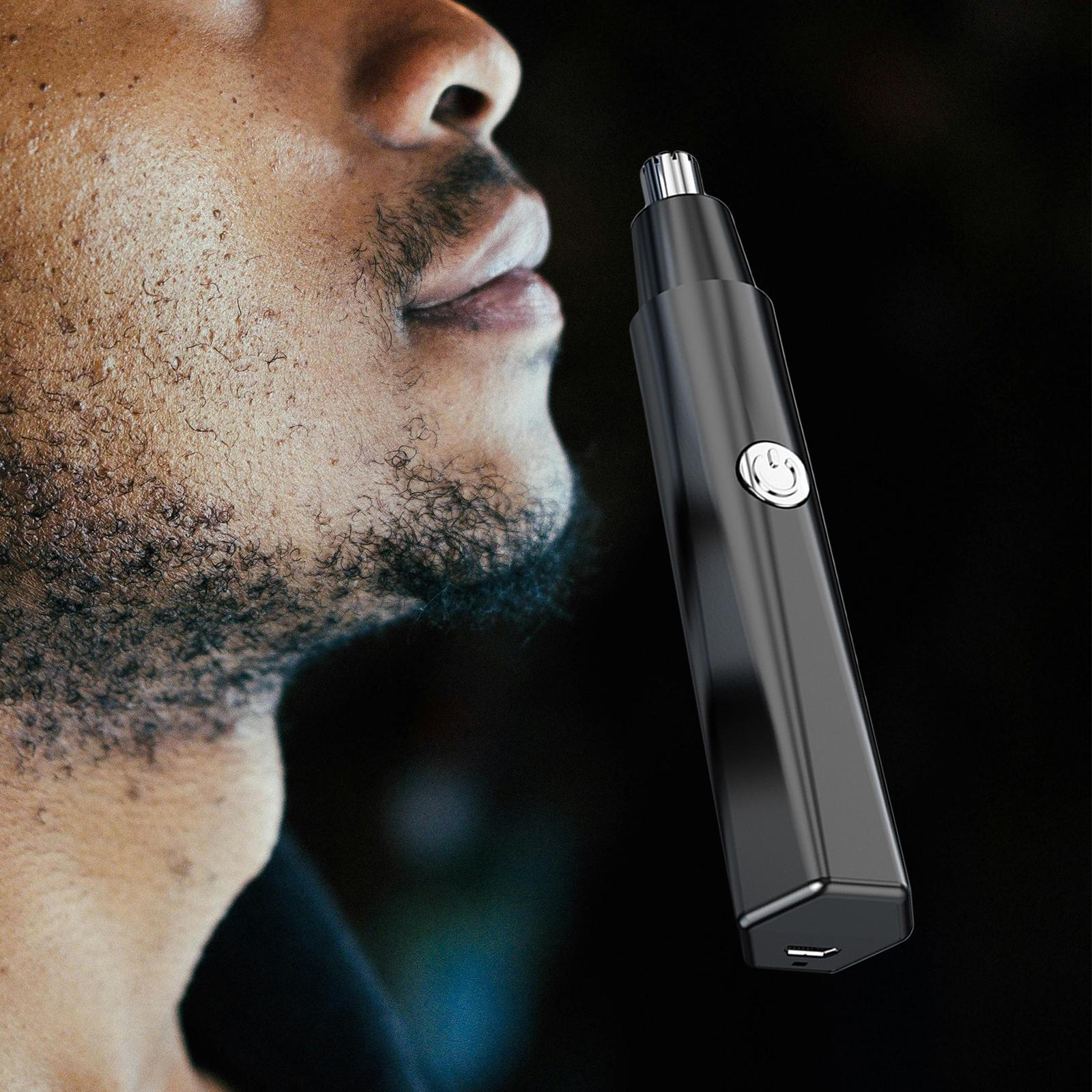 

Компактный электрический триммер для носа для легкого ухода