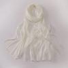 Fashion Solid Color Silk Scarf Chiffon Shining Chiffon Hijab Veil Soft Long Sunscreen shawl Outdoor