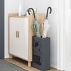 Umbrella Stand Anthracite 28 x 12 x 41 cm Steel