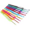 9 Pcs Aluminum Needles Crochet Hook Set 14cm Length Ergonomic Crochet Hooks  For Beginners