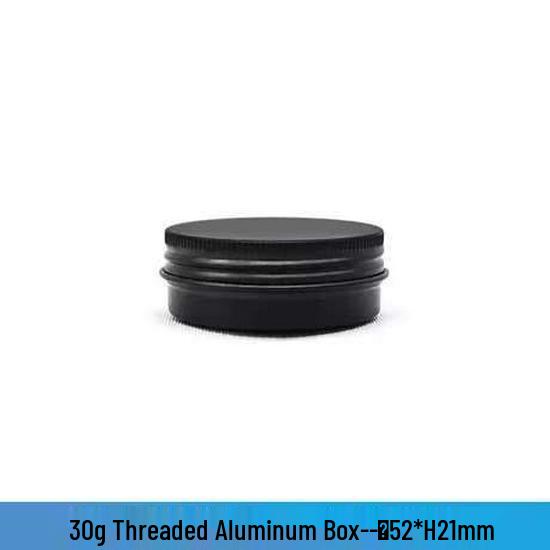 5g-250g Multi-Size Multi-Color Threaded Aluminum Tea Box Metal Can