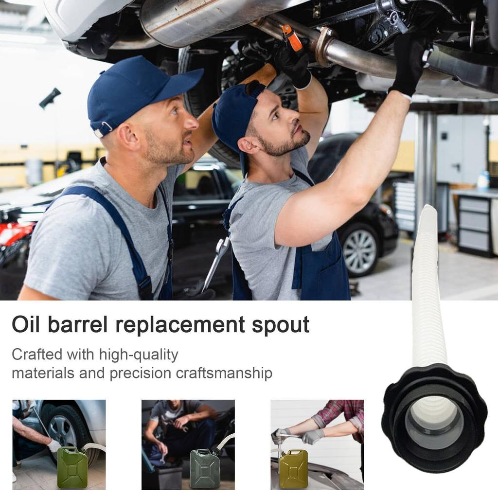 Jerry Nozzle | Durable Gasoline Nozzle, Barrel Guide Pipe, Safety