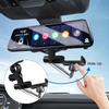 Universal Mobile Phone Bracket Rearview Mirror Auto Phone Support 360 Degree Rotatable for Vehicle Navigation Car Interior Parts