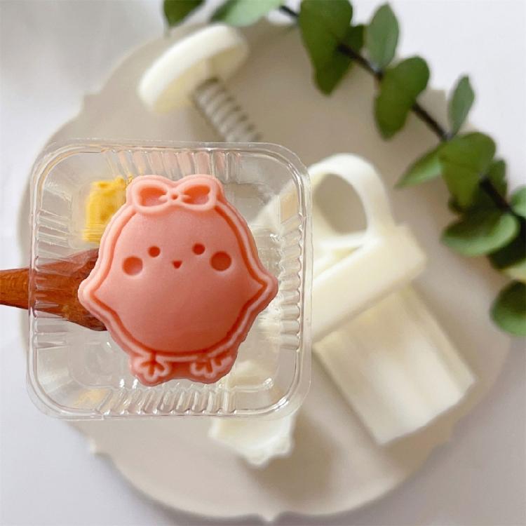 Mung Bean Cake Model Printed with Embossed Ice-skin Pastry Baking Grinding Tool